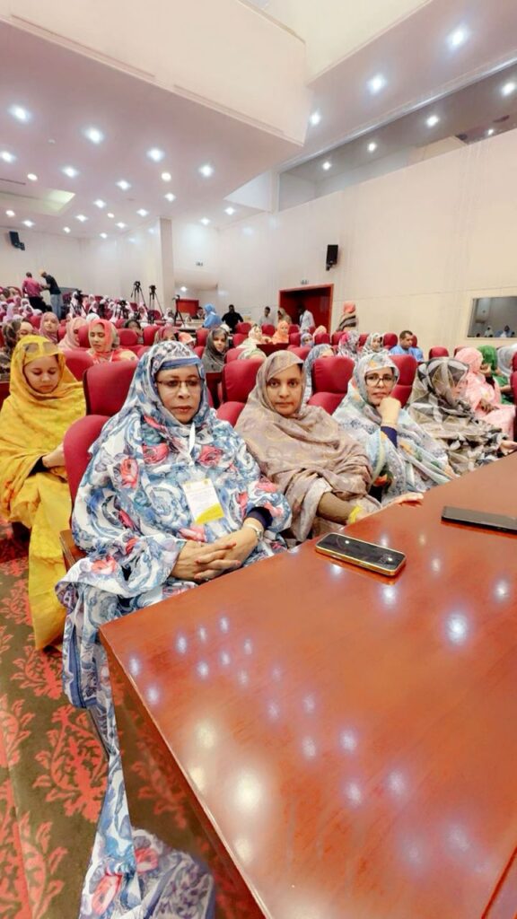 لقطات من حضور طاقم الجمعية الموريتانية لمحاربة الاتكالية في الندوات