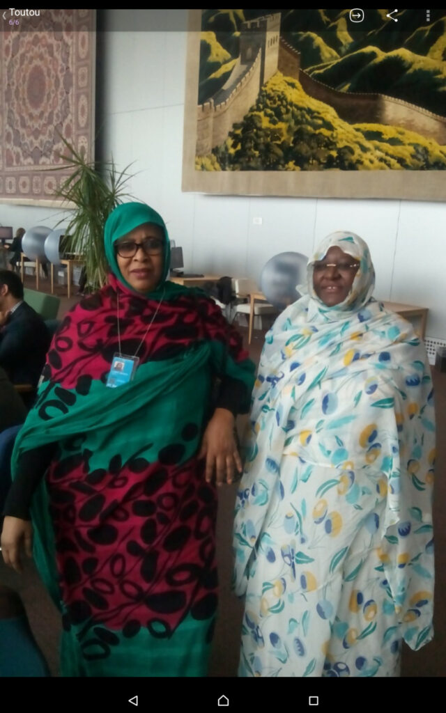 زيارة رئيسة الجمعية الموريتانية لمحاربة الاتكالية إلى جنيف رفقة وزيرة العمل الاجتماعي والطفولة والأسرة
