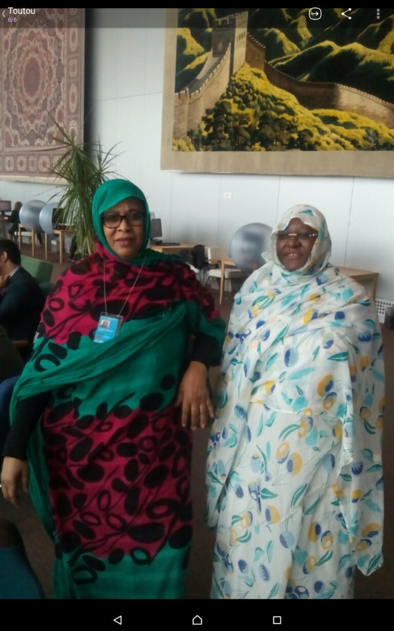 زيارة رئيسة الجمعية الموريتانية لمحاربة الاتكالية إلى جنيف رفقة وزيرة العمل الاجتماعي والطفولة والأسرة