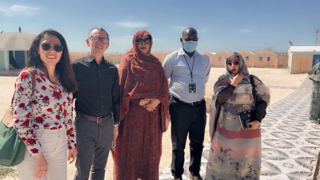 زيارة ميدانية لسجن النساء ومركز تأهيل الأطفال بنواكشوط (الميناء) في إطار تعزيز حقوق الإنسان