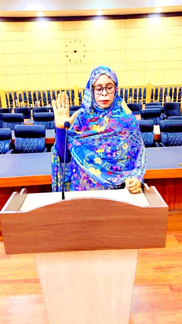 أداء اليمين الدستورية لرئيسة الجمعية الموريتانية لمحاربة الاتكالية