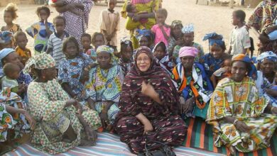 رئيسة الجمعية الموريتانية لمحاربة الاتكالية تشارك في حملة تحسيسية بولاية لعصابة