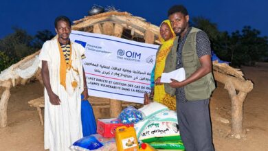 الجمعية الموريتانية لمحاربة الاتكالية توزع مساعدات غذائية وإنسانية على أسر هشة في كيدي ماغا